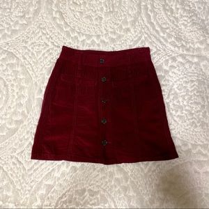 Corduroy Skirt